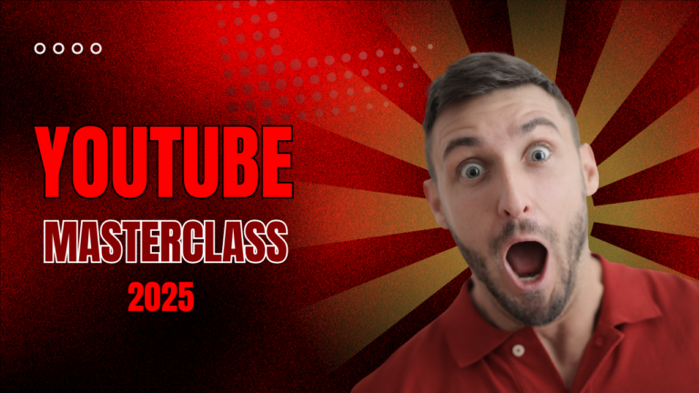 YouTube Masterclass From Beginner To Advance